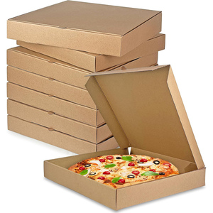 Boîtes à pizza et à sushi en carton recyclable avec fermeture magnétique, impression personnalisée, vente en gros, emballage pour la restauration rapide, 12 pouces - Product Image 1