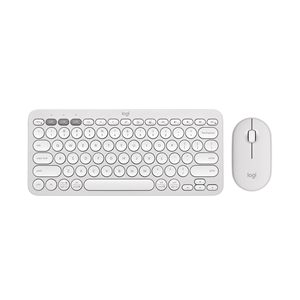 Logitech Pebble 2 Combo Originale Kit Tastiera e Mouse Wireless 2.4GHz Compatto Sottile Silenzioso per Windows Multi-Sistema Ufficio - Product Image 3