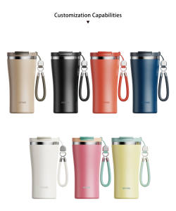 Vaso Térmico de Acero Inoxidable 316 de Doble Pared con Aislamiento al Vacío, Personalizado con Logotipo de Fábrica, Tazas de Café Reutilizables <span class=keywords><strong>para</strong></span> <span class=keywords><strong>Llevar</strong></span> - Product Image 6