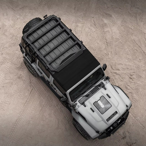 <span class=keywords><strong>Portapacchi</strong></span> OMU Serie Genesis <span class=keywords><strong>per</strong></span> Jeep Wrangler JL, <span class=keywords><strong>Accessori</strong></span> Fuoristrada, Piattaforma Tetto in Alluminio - Product Image 3