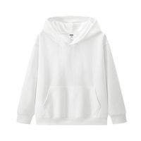 Sweat-shirts à capuche pour bébés en polaire polyester avec logo imprimé personnalisé, brodés, vierges pour sublimation, pour enfants garçons et filles