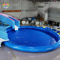 Toboggan aquatique gonflable en promotion avec piscines, jouets aquatiques et parc aquatique gonflable avec piscine
