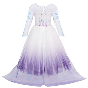Nouveautés <span class=keywords><strong>2021</strong></span> Robe de princesse Robe Elsa Costume Elsa Filles chinoises <span class=keywords><strong>Halloween</strong></span> Fête d'anniversaire Ventes chaudes Enfants Enfants 5 pièces - Product Image 5