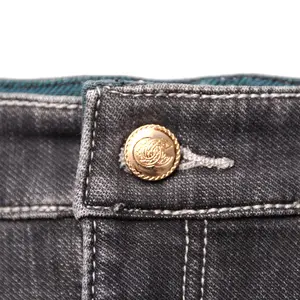 Botón de jeans de metal profesional de alta calidad al mejor precio con logotipo de gran oferta Personalización de punto personal directo del proveedor