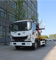 La plus nouvelle grue montée par camion télescopique multifonctionnel de 4 tonnes