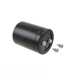 Condensateur de montage sur châssis à vis 2200 uF 400LSW2200MNB77X101 CAP ALUM 2200UF 20% 400V, Distributeur agréé - Product Image 1