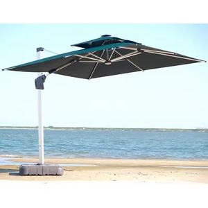 Ombrellone da Giardino e Spiaggia con <span class=keywords><strong>Logo</strong></span> Personalizzato, Tenda Antipioggia Commerciale, Parasole - Product Image 2