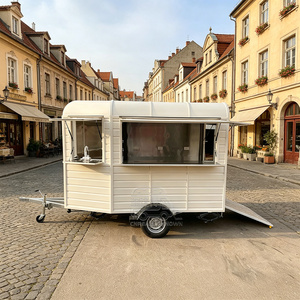 Mobile Caravan Concession Fully Equipped Kitchen Outdoor Restaurant Food Van Trailer - Product Image 2