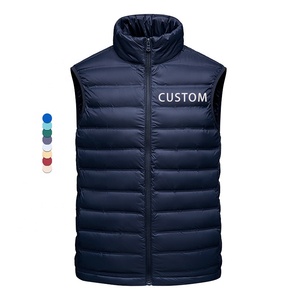 Doudoune Sans Manches Homme à Capuche - Gilet Matelassé Chaud Et Ultra Léger Pour Automne Hiver