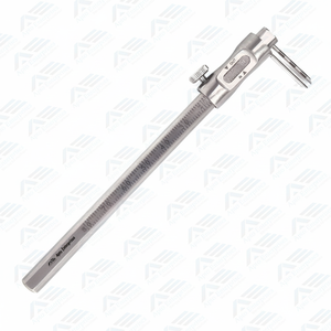 Jauge dentaire orthodontique en acier réglable professionnelle support manuel hauteur équipement d'instruments chirurgicaux dentaires - Product Image 1