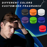 Emballage rouge afro-américain de marque privée, produits à base de cire pour cheveux traités par couleur, produits coiffants pour hommes