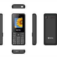 Telefono Cellulare Mktel 5606 Dual SIM con Tastiera QWERTY, Display TFT, Batteria a Lunga Durata, Altoparlante Potente, Multilingue (Spagnolo/Francese/Tedesco)