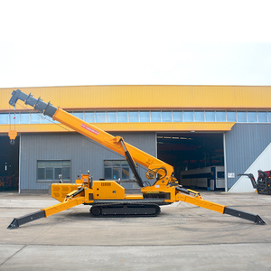 Grue araignée mobile 8T 10T automotrice avec nacelle et ventouse pour verre, pour la construction extérieure - Product Image 5