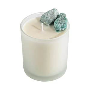 Bougies de cire de soja directes d'usine décorations naturelles pures boîte de couleur de Logo personnalisé pour Diwali composé cire de palme cire de paraffine - Product Image 5