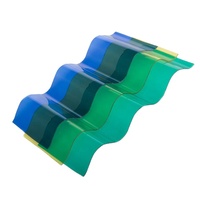 Vente en gros de tôle ondulée en polycarbonate pour panneau de toiture agricole 0.8m-2.5mm pour matériaux de construction