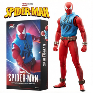 Figura de Acción Coleccionable ZD Toys Original <span class=keywords><strong>Scarlet</strong></span> <span class=keywords><strong>Spider</strong></span>, 18 cm/7 pulgadas, Escala 1/10, Modelo Articulado - Product Image 1