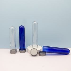 Préforme de bouteille d'eau pour animaux de compagnie 500 ml, col de 28 mm, préforme de bouteille en plastique injecté de haute qualité avec option de couvercle - Product Image 1