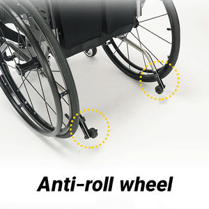 Silla de ruedas manual deportiva profesional duradera y ligera para personas discapacitadas sillas de ruedas para discapacitados - Product Image 3