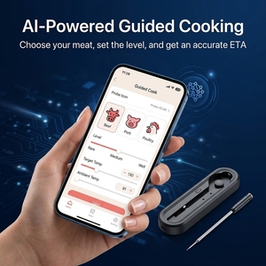 Thermomètre <span class=keywords><strong>à</strong></span> <span class=keywords><strong>viande</strong></span> intelligent sans fil Bluetooth <span class=keywords><strong>pour</strong></span> cuisson <span class=keywords><strong>à</strong></span> distance, <span class=keywords><strong>four</strong></span>, grill, <span class=keywords><strong>sonde</strong></span> numérique - Product Image 5