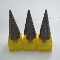 Jeu de forets étagés en cobalt M35, en acier rapide, à rainures spirales, à queue triangulaire, pour le perçage du métal et de l'acier inoxydable