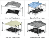 Sistema de Estructura de Aluminio para Escenarios de 300x300 mm (12x12 pulgadas) - Certificado CE, Serie ThomasTruss Pro para Stands de Exhibición y Eventos de Conciertos