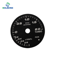 Éclairage de fond pour tableau de bord de voiture, cadran de compteur de vitesse EL, tableau de bord numérique pour voiture