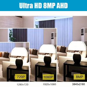 Cámara CCTV AHD 1080P para exteriores, visión nocturna, lente de 3,6mm, seguridad para el hogar, CMOS H.265, cámara tipo bala resistente al agua y a la intemperie - Product Image 3
