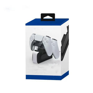 Équipement d'origine <span class=keywords><strong>HORI</strong></span> Chargeur rapide double station pour PS5 Gamepad Control Double Station d'accueil de charge - Product Image 2