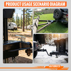 <span class=keywords><strong>Attelage</strong></span> de remorque de haute qualité en acier de 2 pouces, type <span class=keywords><strong>A</strong></span>, 5000 livres, nouveau, avec goupille de sécurité, <span class=keywords><strong>attelage</strong></span> de remorque robuste - Product Image 6