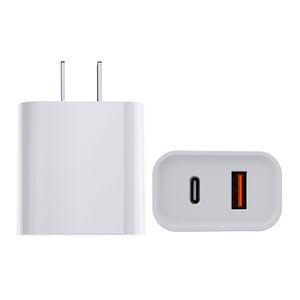 Dual USB ausgang PD quick charge QC 3,0 typ c wand ladegerät mit US UK eu-stecker - Product Image 6