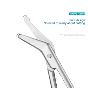 Thú Y Chăm Sóc Nhà Thép Không Gỉ Loại Bỏ khâu Kit Hướng Dẫn Sử Dụng <span class=keywords><strong>Ostomy</strong></span> Stoma Điều Dưỡng Băng Uốn Kéo Cho Các Bác Sĩ Y Tá - Product Image 2