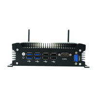 Nuevo MiniPC Industrial de Escritorio sin Ventilador, Intel Core I3-1215U, Compatible con 32GB DDR4 SSD, 4 Puertos USB, HD+VGA, Win11/Linux