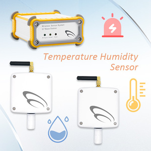 2 Sets Industrial <b>Wireless</b> <b>Temperature</b> Humidity <b>Sensor</b>, Environmental Data Logger for Industrial, Cold Chain and Indoor Use - Product Image 1