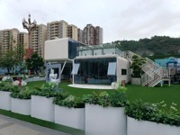 Villa Bungalow Préfabriquée Portable à Installation Rapide avec Fenêtre en Verre, Style Tendance, pour Glamping, Chambre Airbnb avec Salle de Bain