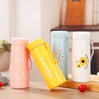 Bouteille d'eau en verre pour enfants, cadeau mignon pour l'école, sport de plein air, randonnée, eau chaude et froide, moins cher du fabricant