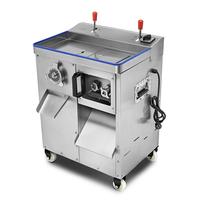 Nouveau hachoir à viande en acier inoxydable 1800W, moteur en cuivre pur, machine multifonctionnelle de découpe/déchiquetage, ensemble de lames détachables, automatique