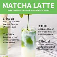 QINSHANTANG Poudre de thé vert matcha de qualité cérémonielle biologique, marque privée, sachet de bouteille en vrac certifié USDA disponible