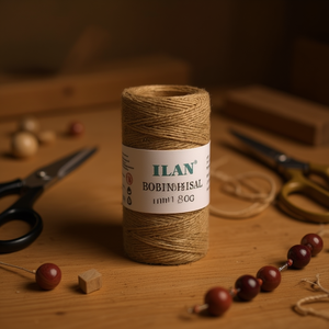 Bobina di Filo di Sisal Naturale 1mm 80g - Product Image 2
