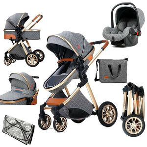Passeggino 3-in-1 con Seggiolino Auto, Carrozzina Pieghevole per Bambini, Sistema 3 in 1 con Seggiolino Auto - Product Image 4