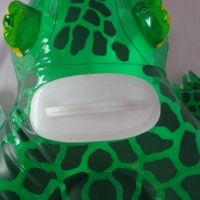 Waterhan Custom 105.5cm PVC Lounger Crocodile Rider Bouée gonflable de piscine et d'exercice toutes saisons 20kg+