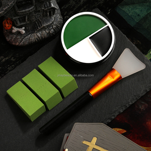 <span class=keywords><strong>Peinture</strong></span> pour le visage à base d'huile imperméable à l'eau 3 couleurs noir blanc vert <span class=keywords><strong>peinture</strong></span> pour le corps <span class=keywords><strong>peinture</strong></span> pour le corps à couverture complète - Product Image 1
