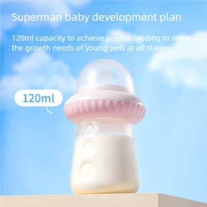 <span class=keywords><strong>Dispositif</strong></span> d'alimentation pour biberon pour animaux de compagnie bébé chat sucette chiot <span class=keywords><strong>Anti</strong></span>-étouffement bionique Silicone nouveau-né <span class=keywords><strong>dispositif</strong></span> d'alimentation pour la nourriture et l'eau pour animaux de compagnie - Product Image 2