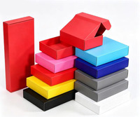 Boîte d'expédition moyenne personnalisée avec logo, faible MOQ, en carton ondulé, pour petites entreprises, vêtements, cosmétiques et accessoires
