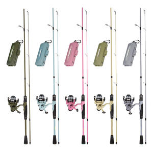 Set Completo Canna da Pesca con Mulinello Kit di Attrezzatura da Pesca con Accessori Completi - Product Image 1