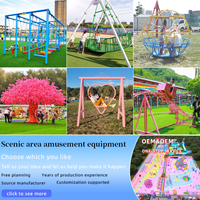 Équipement de jeux sportifs pour parcs d'attractions en plein air, y compris des manèges non motorisés personnalisés, mini-navire pirate à propulsion humaine pour enfants en acier