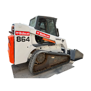Cargadora sobre orugas usada Bobcat 864 Máquina de carga de tierra Explotación minera Maquinaria de construcción Precio bajo Uzbekistán - Product Image 6