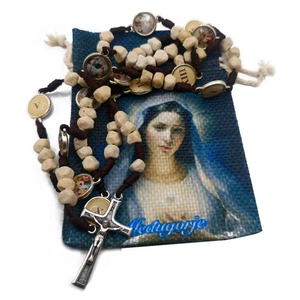 Rosario de las Estaciones del Vía Crucis, Cuentas de Oración de Piedra, Católico, de <span class=keywords><strong>Medjugorje</strong></span> - Product Image 4