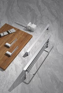 Duxini phụ kiện phòng tắm SUS 304 không gỉ sản xuất thép không gỉ khăn chủ treo tường phòng tắm phần cứng Set - Product Image 2