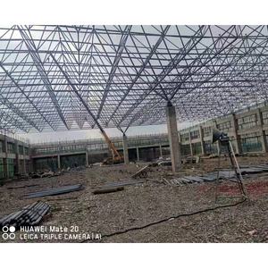 Structure de toit en ossature spatiale à grande portée, structure en acier pour hangar <span class=keywords><strong>d</strong></span>'<span class=keywords><strong>avion</strong></span>, bâtiment <span class=keywords><strong>d</strong></span>'entrepôt - Product Image 5