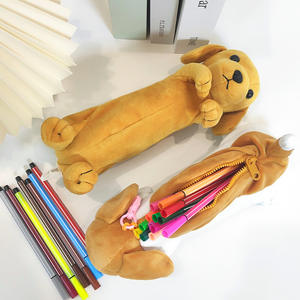 Juguete de <span class=keywords><strong>perro</strong></span> de peluche de dibujos animados súper suave | Bolsa de almacenamiento multifuncional | Regalo de Cumpleaños | Tamaño 33cm | para niños adultos - Product Image 4